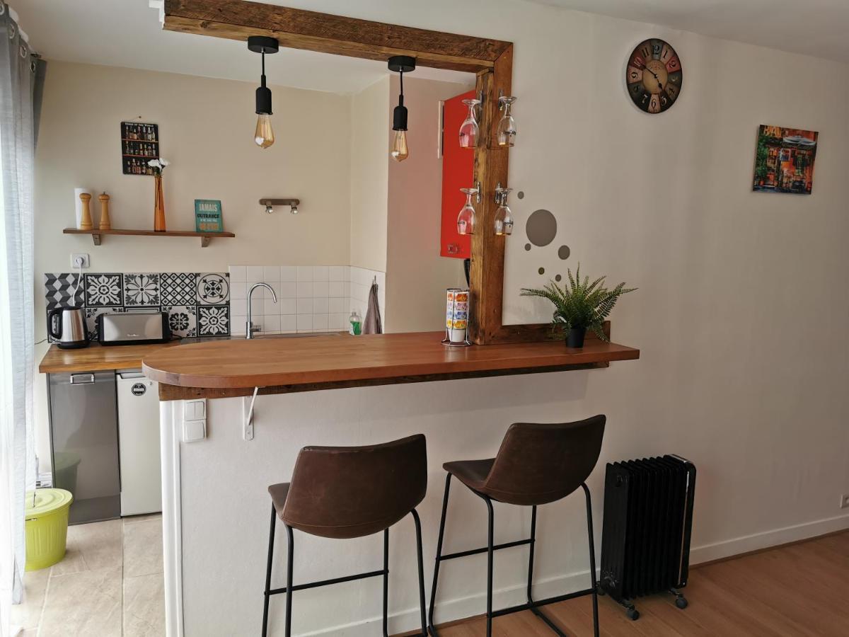 Charmant Studio + Parking Apartment Orleans Luaran gambar